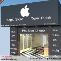 Thiết kế nội thất cửa hàng điện thoại - Anh Thành - Hà Giang